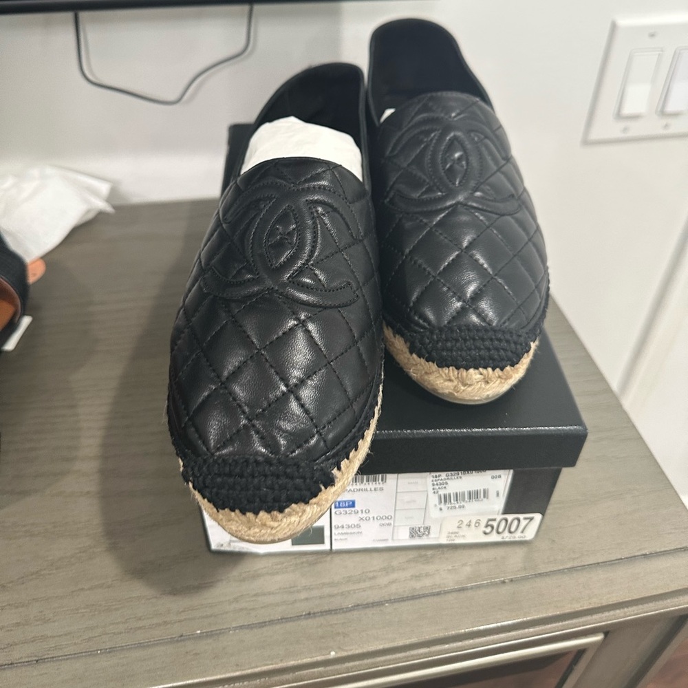 CHANEL ESPADRILLES 42